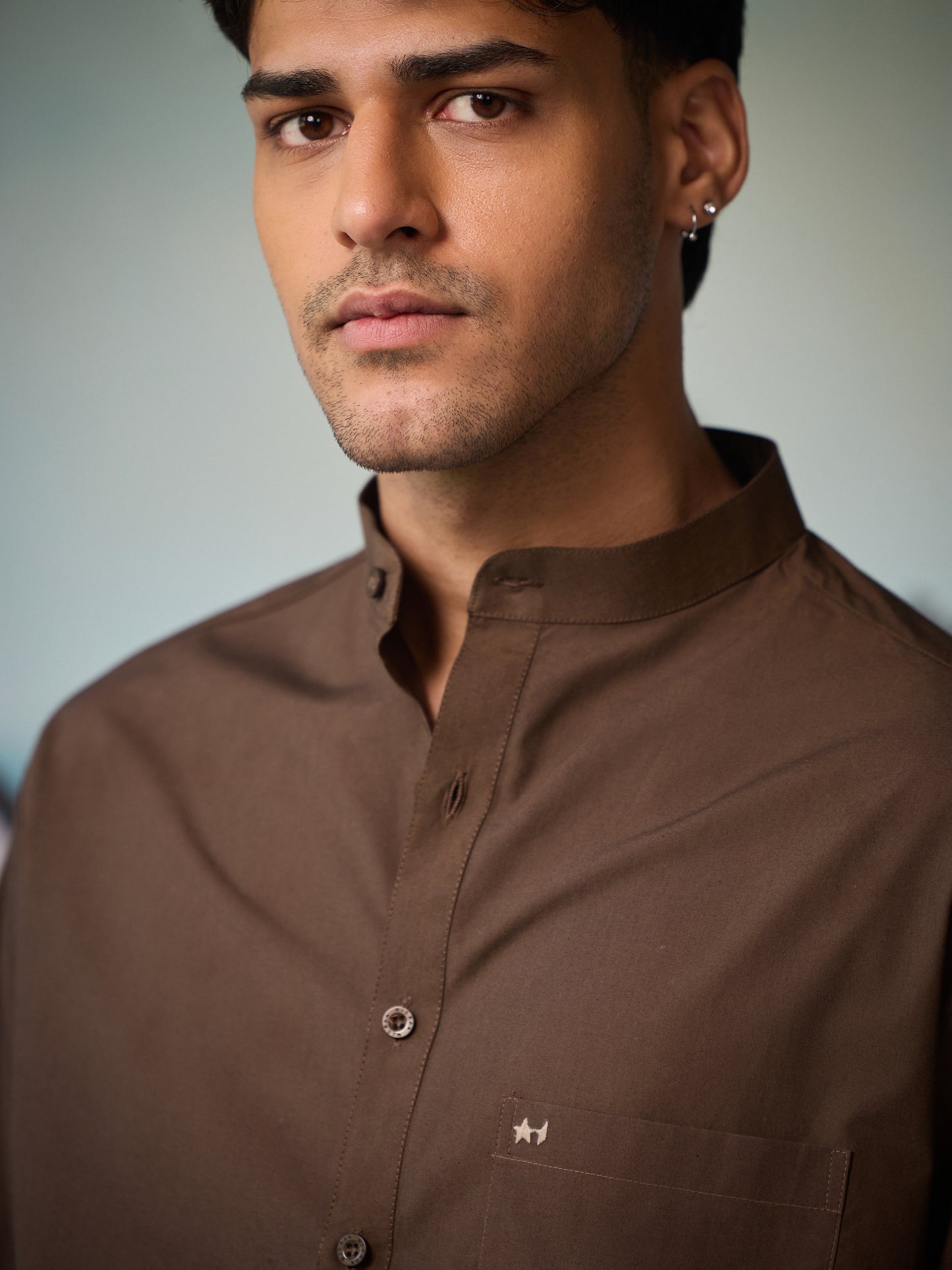 Misraa Signature Kurta - Coffee Bean (Men)