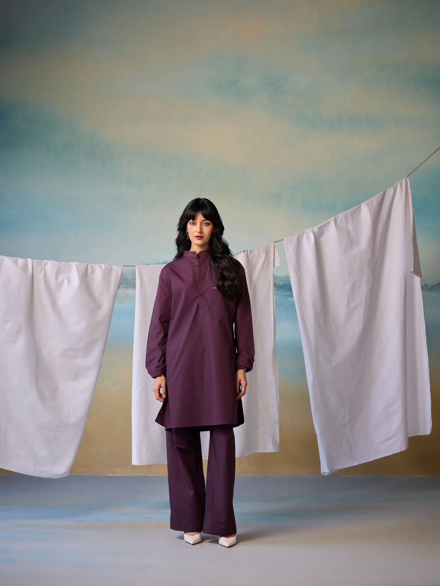 Misraa Signature Pants - Plum Purple (Women)