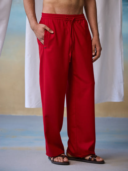 Misraa Signature Pants - Red (Men)