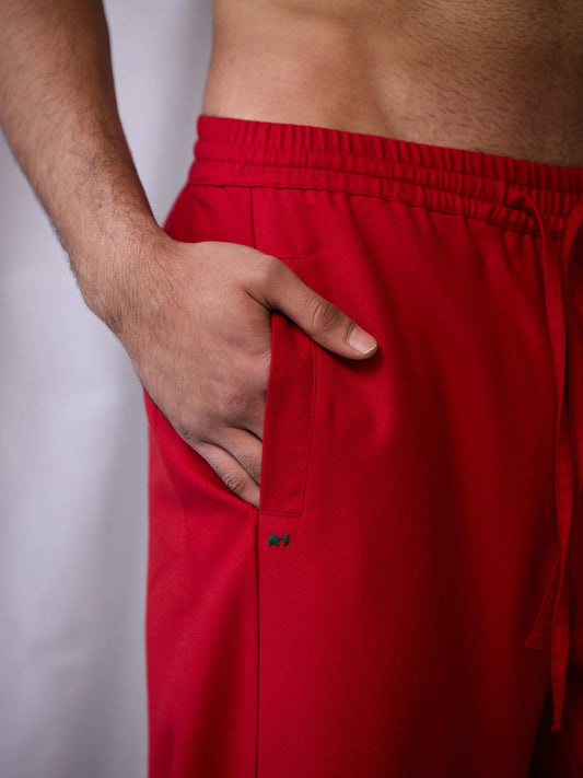 Misraa Signature Pants - Red (Men)
