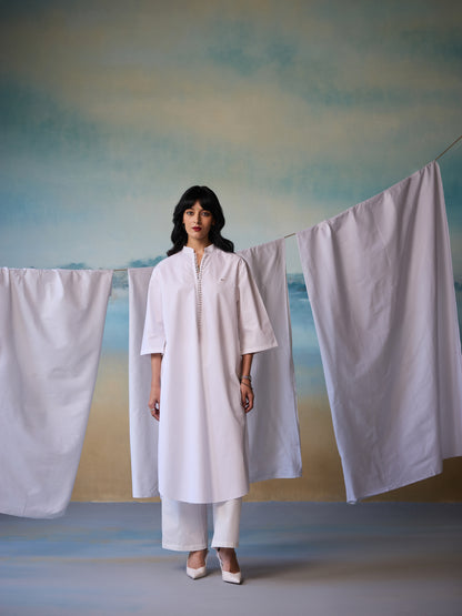 Misraa Signature Boriya Button Kurta