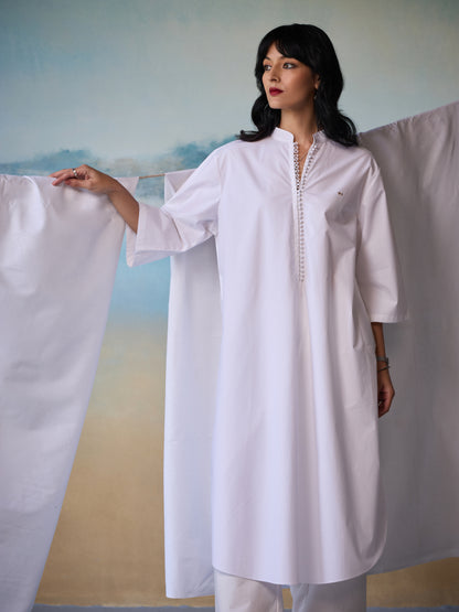 Misraa Signature Boriya Button Kurta