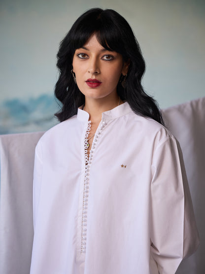 Misraa Signature Boriya Button Kurta