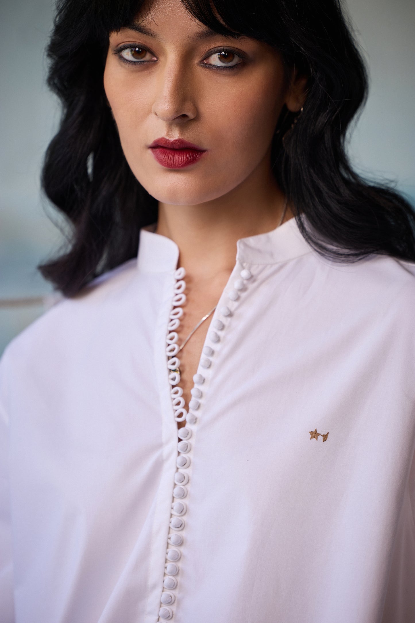Misraa Signature Boriya Button Kurta
