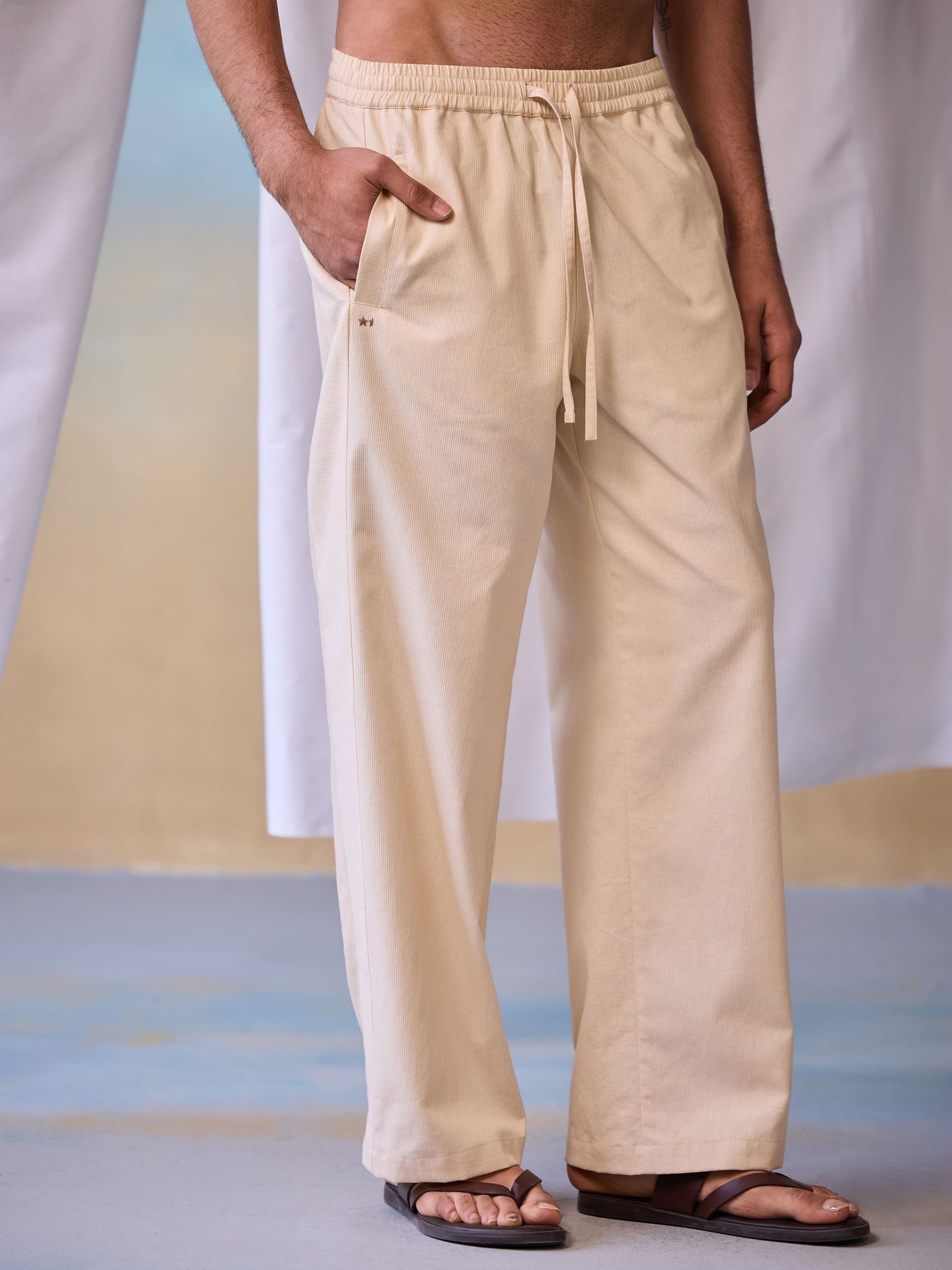 Misraa Signature Pants - Light Yellow (Men)