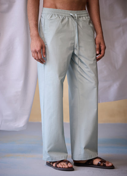 Misraa Signature Pants - Aqua Grey (Men)