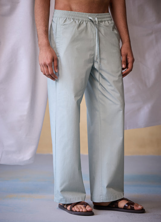 Misraa Signature Pants - Aqua Grey (Men)
