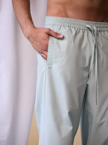 Misraa Signature Pants - Aqua Grey (Men)