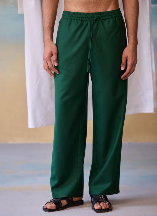 Misraa Signature Pants - Green (Men)