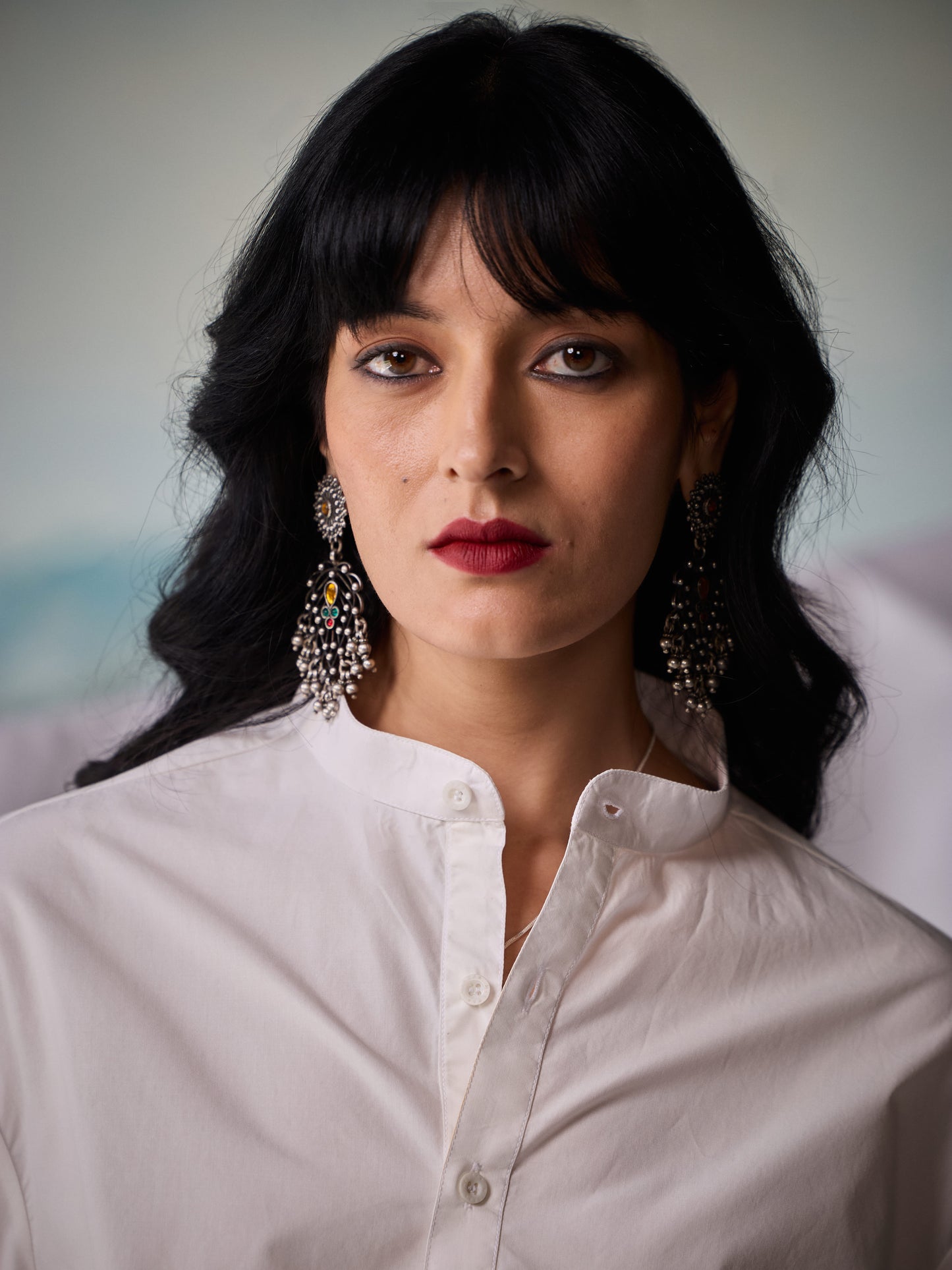 Misraa Signature Kurta - White (Women)