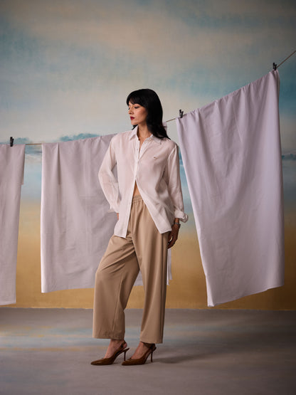 Misraa Signature Voile Shirt - White (Women)