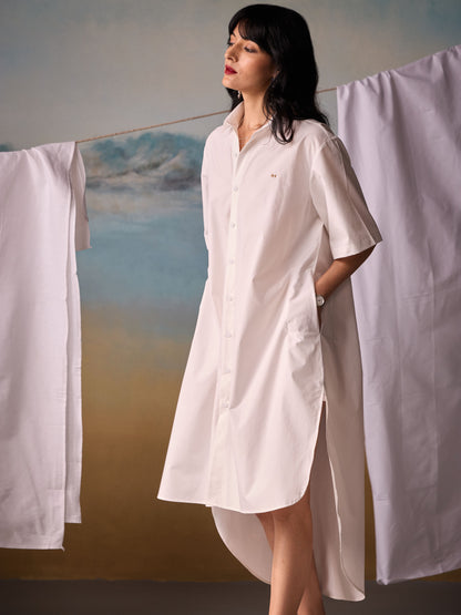 Misraa Signature Kurta Shirt Dress