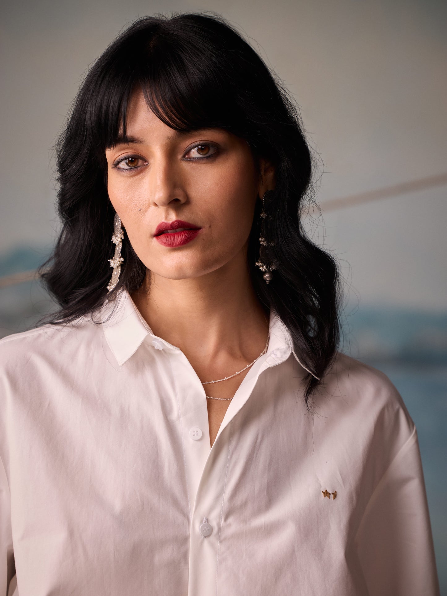 Misraa Signature Kurta Shirt Dress