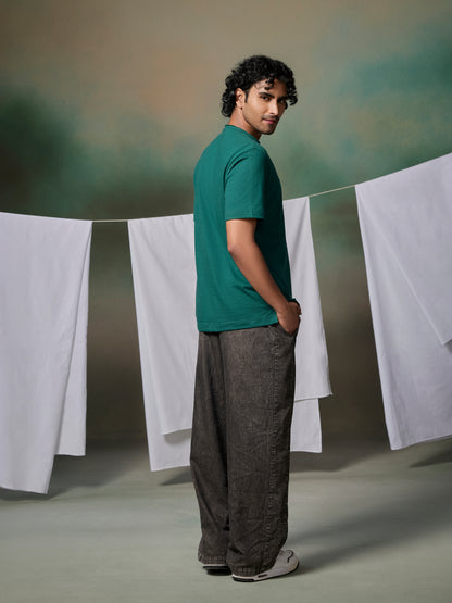 Misraa Signature Tshirt - Forest Green