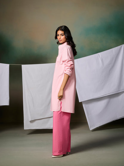 Misraa Signature Kurta - Petal Pink (Women)