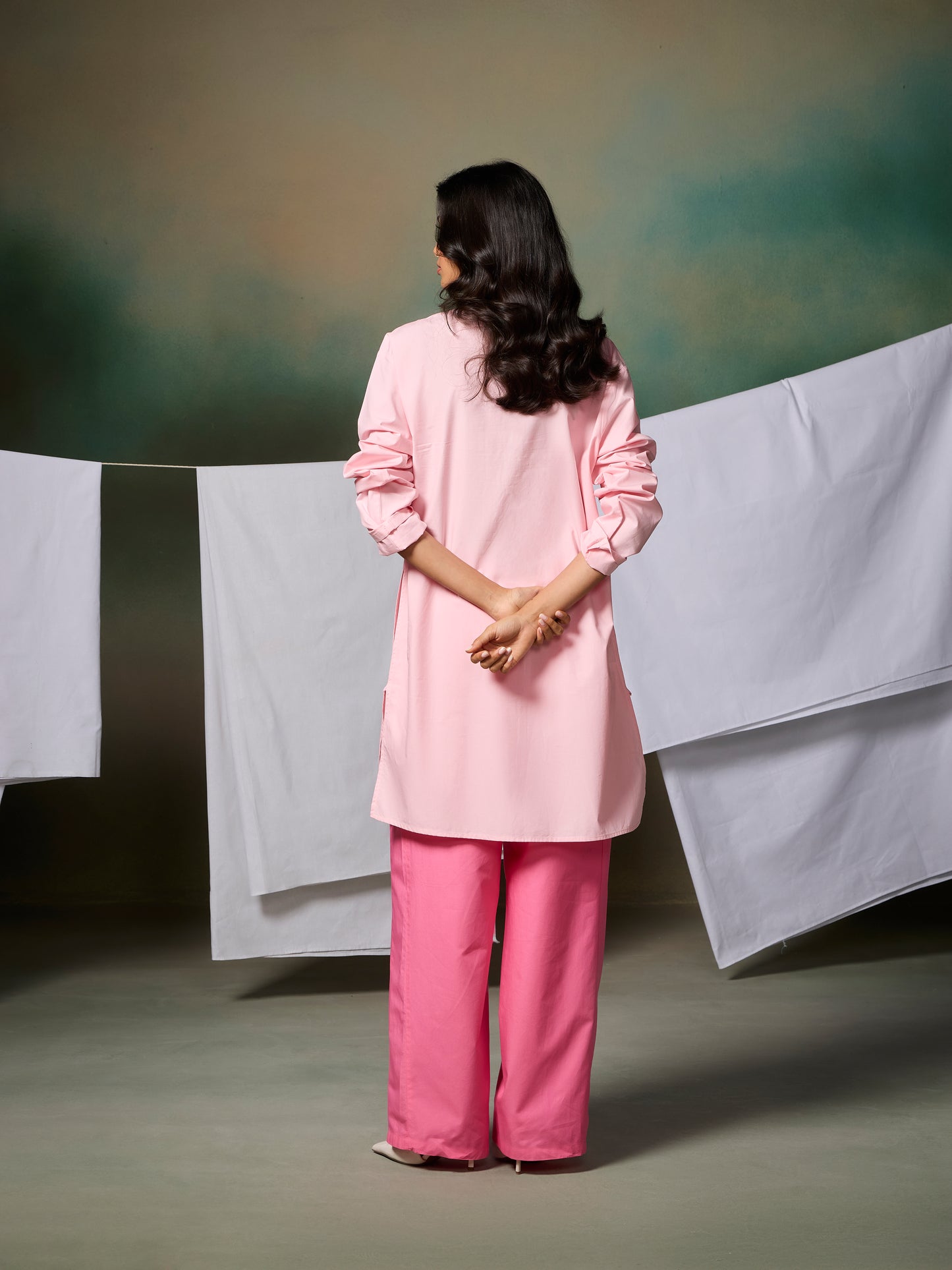 Misraa Signature Kurta - Petal Pink (Women)