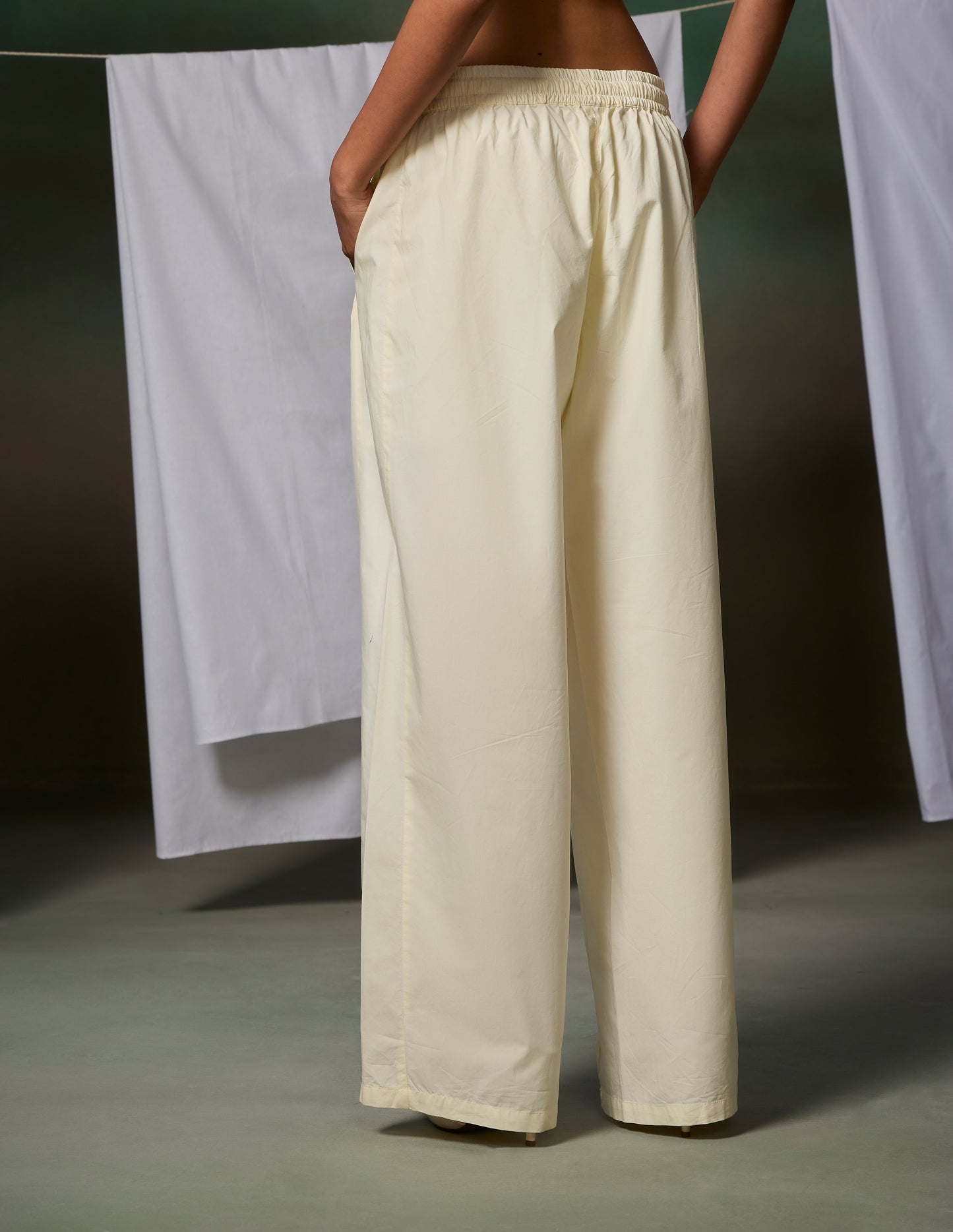 Misraa Signature Pants - Cream Cheese Yellow (Women)