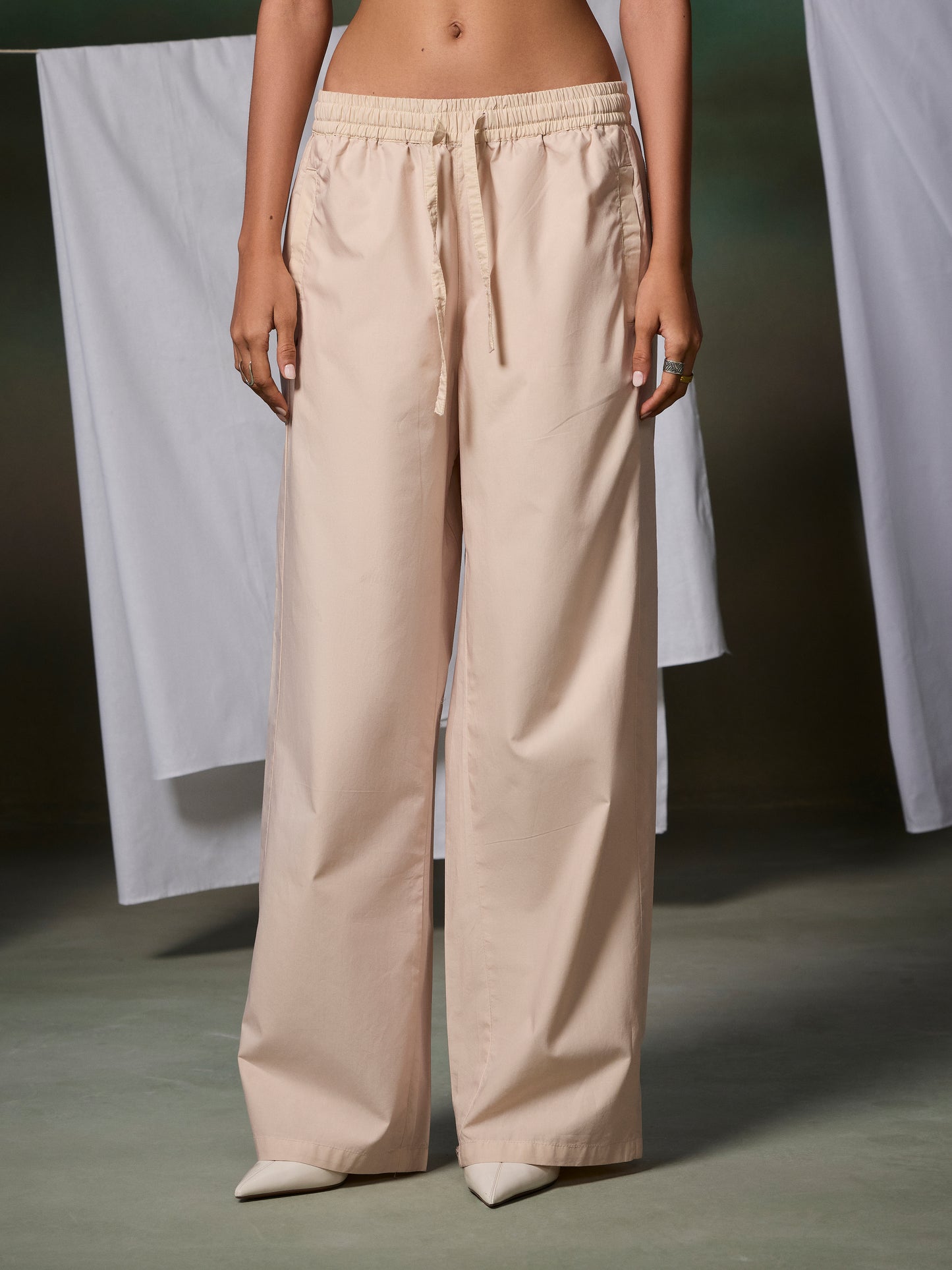 Misraa Signature Pants - Cement Beige (Women)